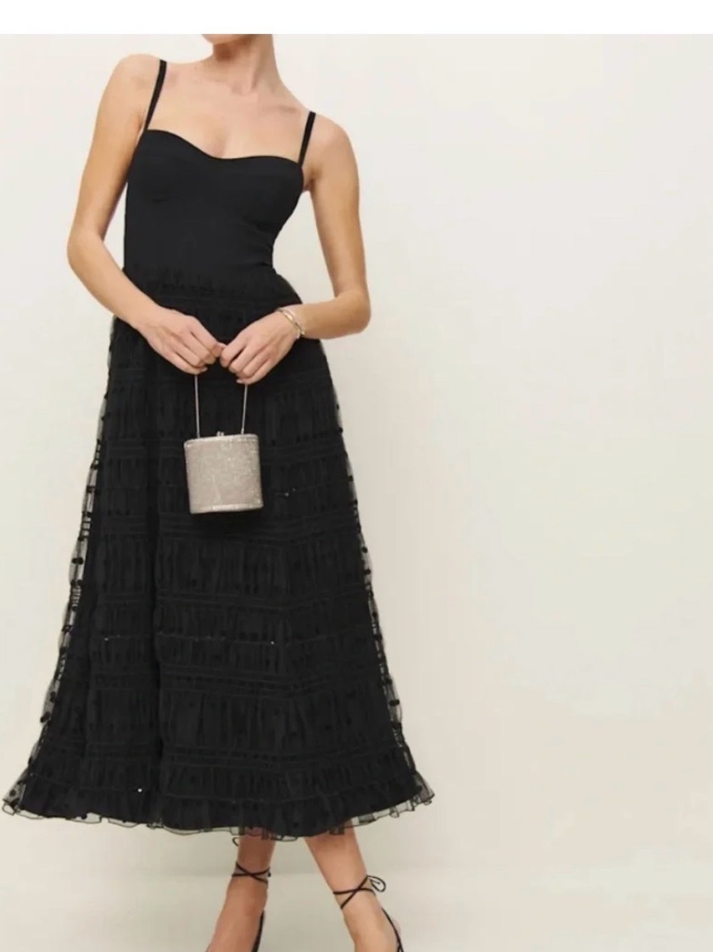 REFORMATION ESMARIE black dress